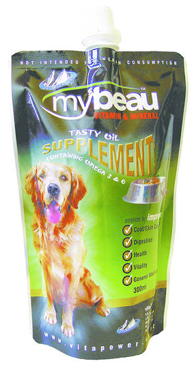 Mybeau Vitamin & Mineral Supplement for Dogs 150ml Pouch